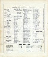 Table of Contents 002, Montgomery County 1875